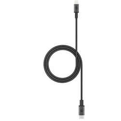 Mophie 1M USB-C to Lightning Cable black, fast charge, durable anodized aluminum connectors, braided nylon, Keans Claremorris
