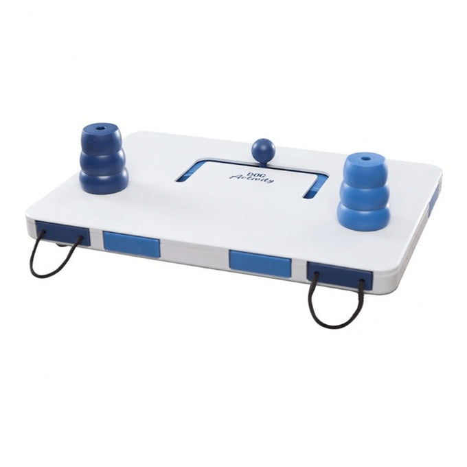 Dog Activity Move2win Strategy Game with drawers, sliders, cones, non-slip base, challenging puzzle toy for dogs – Keans