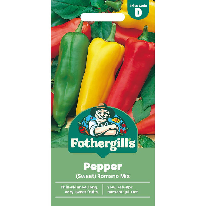 Pepper (Sweet) Romano Mix - Image 1