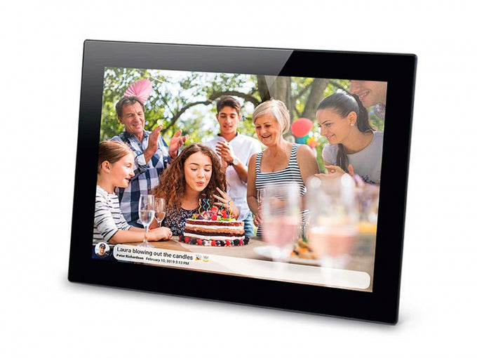 Muse WiFi Photo Frame 10.1" LED display with touch screen, Wi-Fi, Frameo app, 8GB memory – Keans Claremorris