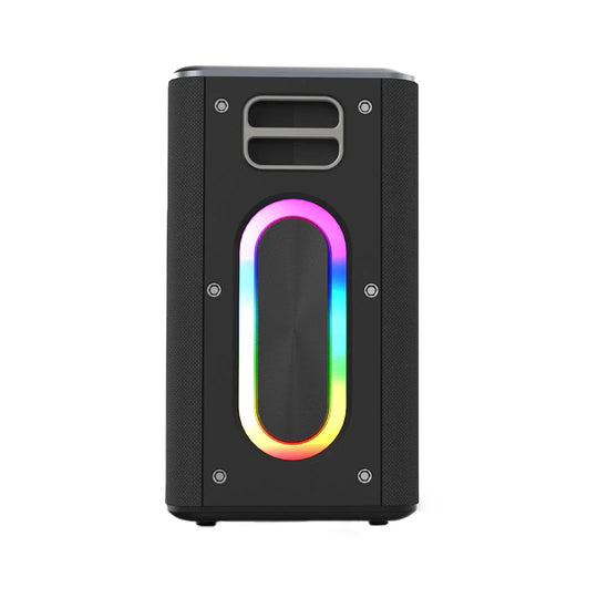 HI Future Music Box 100W speaker with 2 microphones – portable audio system | Keans Claremorris