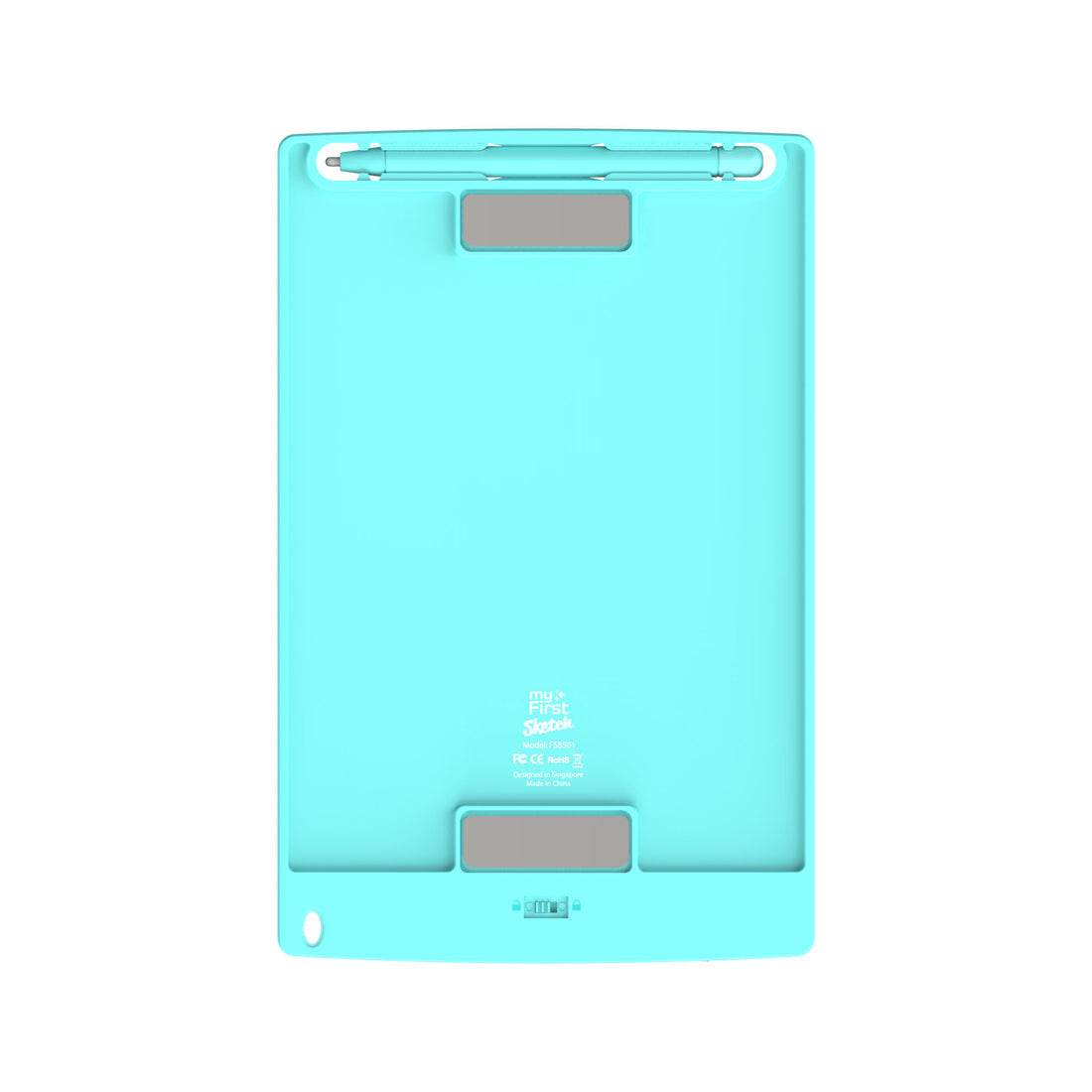 myFirst Sketch II 8.5" Blue digital drawing tablet, portable design – available at Keans Claremorris