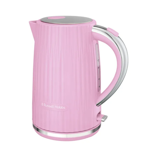 Russell Hobbs Eden 1.7L Raspberry Kettle with push-button lid and water gauge – stylish, fast boiling | Keans Claremorris