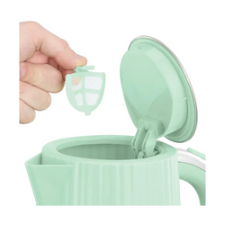 Russell Hobbs 1.7L Pistachio Green Kettle, sleek design, fast boil, available at Keans Claremorris