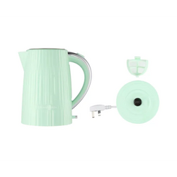 Russell Hobbs 1.7L Pistachio Green Kettle, sleek electric kettle, available at Keans Claremorris