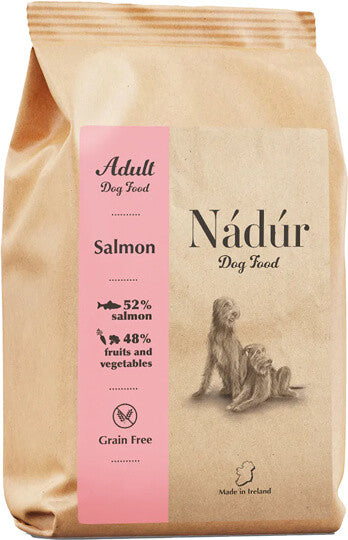 Nadur Dog Food Salmon 6kg – 52% salmon, grain-free, natural Irish ingredients, no artificial additives | Keans Claremorris