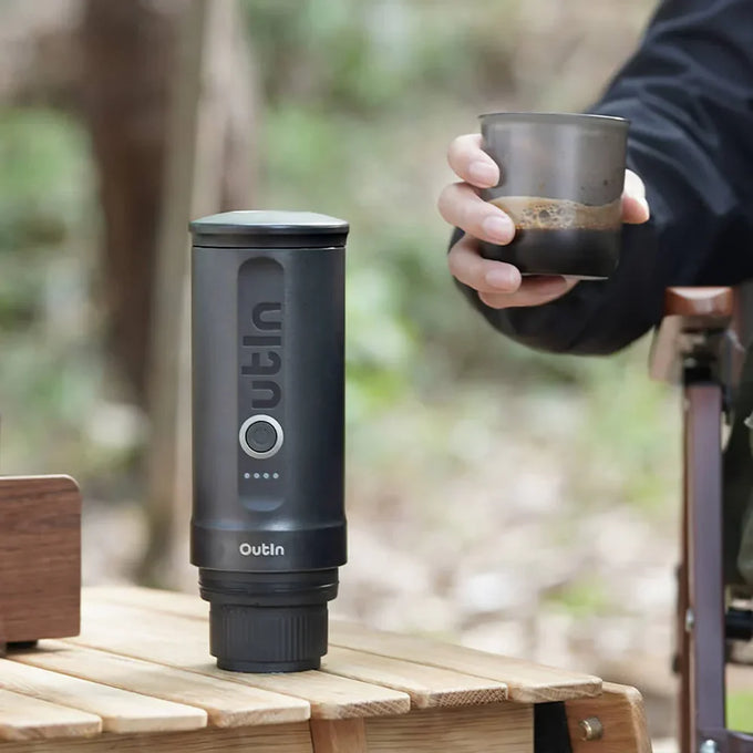 Outin Nano Portable Espresso Machine – Space Grey|OTEM-01-SG - Image 6