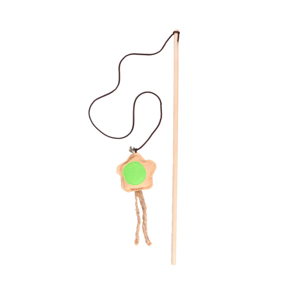 Cat Dangler with Nature Flower design, playful cat toy from Keans Claremorris, perfect for feline entertainment and exercise.
