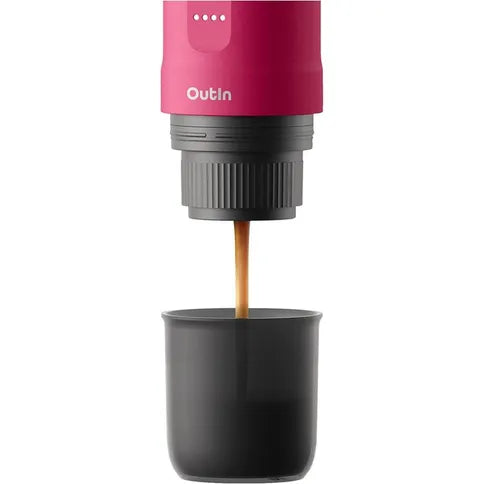 Outin Nano Portable Espresso Machine - Crimson Red| OTEM-01-CR - Image 5