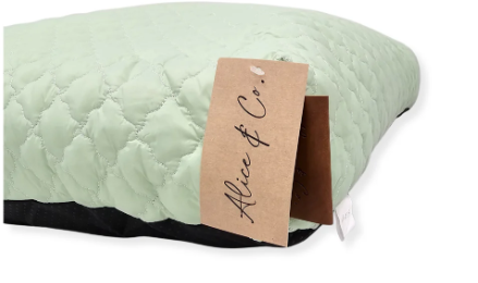 Duke Cushion Large Green - Soft Decorative Pillow for Living Room | Keans Claremorris