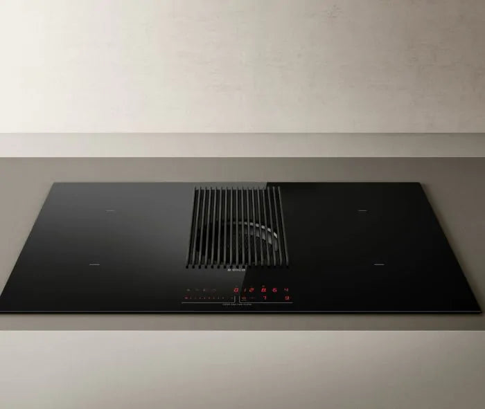 Elica NT-PRIME-S-RC 83cm black induction hob with 4 zones, slider touch control, 4 speeds + boost, A energy rating - Keans