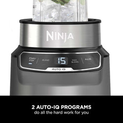 Ninja Blender with Auto-iQ – Dark Grey | BN500UK
