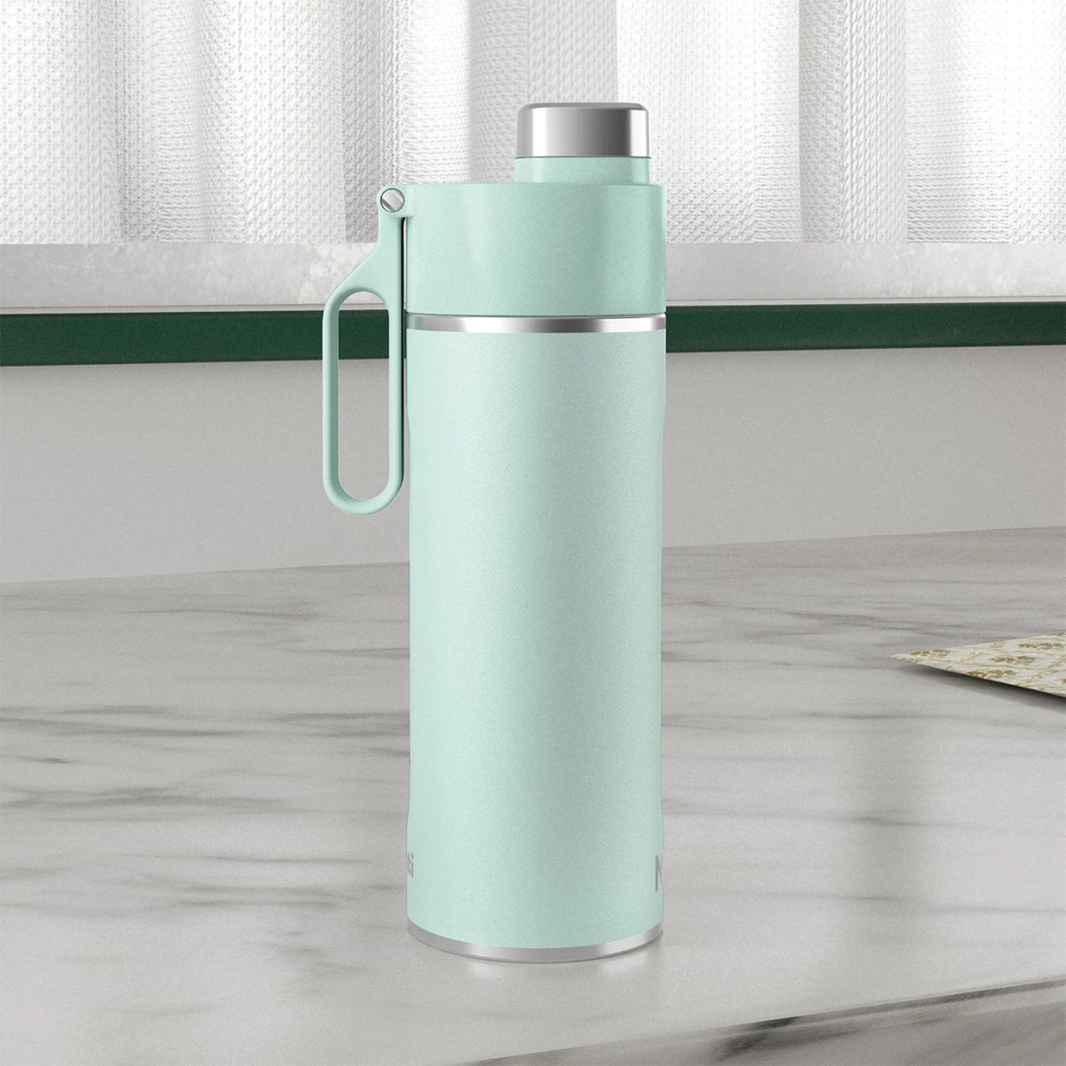 Ninja Thirsti 530ml Mint Insulated Travel Bottle DW1801EUUKMT - Keeps drinks hot or cold | Keans Claremorris