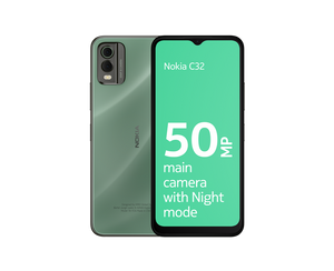 Nokia C32 64GB Green Smart Phone | SP01Z01Z3155Y