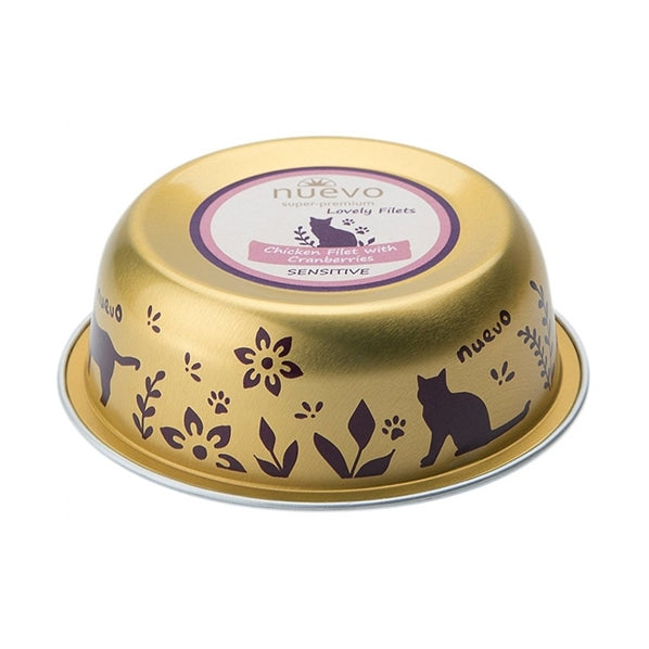 Nuevo Cat Food Chicken Fillet with Cranberries, grain-free wet cat food, 85g, fresh meat, no additives - Keans Claremorris