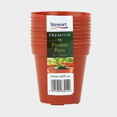 Flower Pot Terracotta (Multi x10) - Image 1