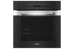 Miele H7264BP built-in electric oven, 76L, pyrolytic self-cleaning, Moisture Plus, graphite grey – available at Kean’s