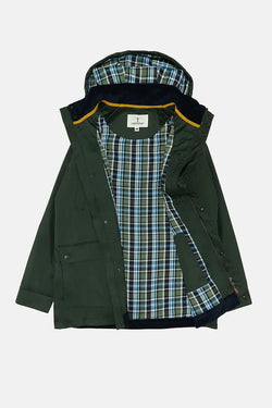 Mens Oxford Coat - L - Hunter Green