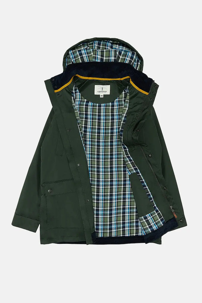 Mens Oxford Coat - L - Hunter Green - Image 3