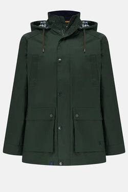 Mens Oxford Coat - L - Hunter Green