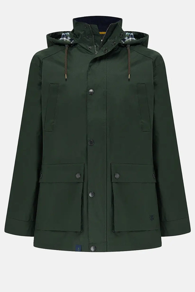 Mens Oxford Coat - L - Hunter Green - Image 2