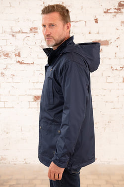 Mens Oxford Coat - L - Navy