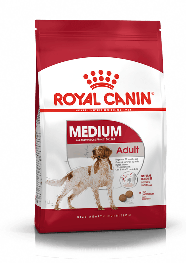 Royal Canin Medium Adult Dog Food 15kg – supports natural defenses, high digestibility, for medium breeds | Keans Claremorris