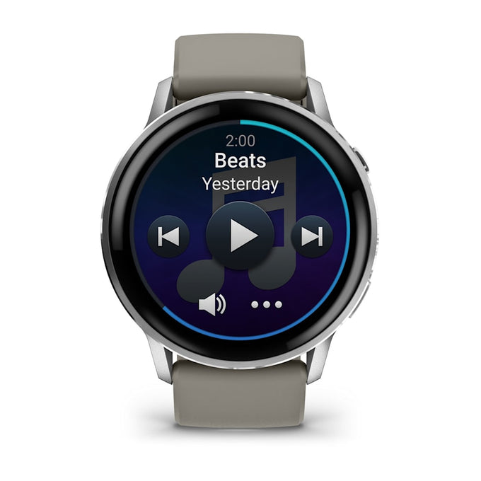 Garmin Venu 4 (45Mm), Silver With Silver Grey Silicon Band | 49-GAR-010-03014-01 - Image 4