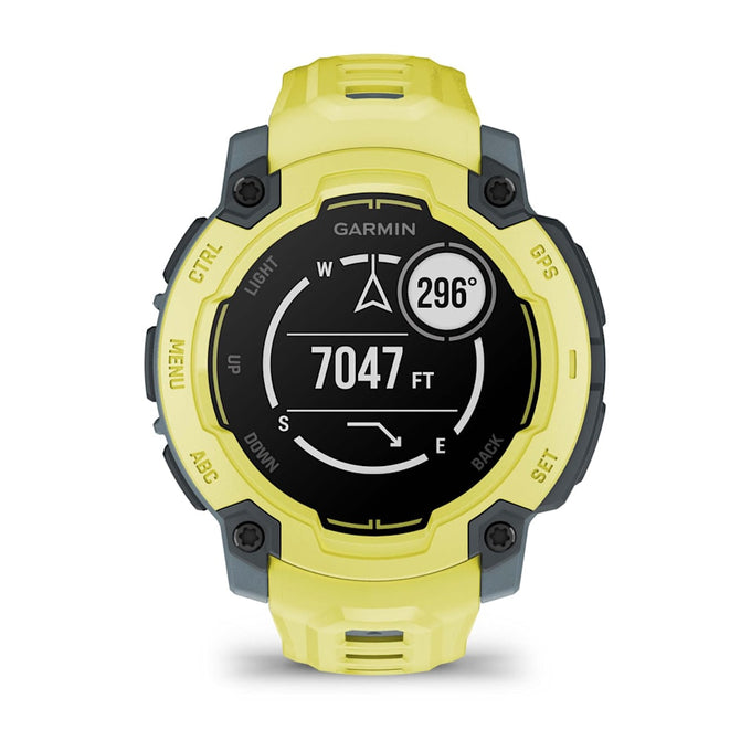 Garmin Instinct E – 45 mm Electric Lime with Electric Lime Band - Image 2