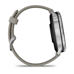 Garmin Venu 4 (45Mm), Silver With Silver Grey Silicon Band | 49-GAR-010-03014-01