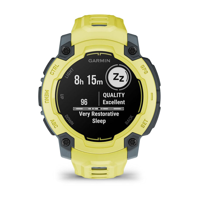 Garmin Instinct E – 45 mm Electric Lime with Electric Lime Band - Image 4
