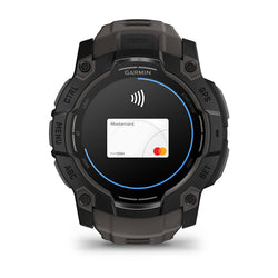 Garmin Instinct 3 50mm AMOLED smartwatch in black with charcoal band, durable outdoor GPS watch – Keans Claremorris