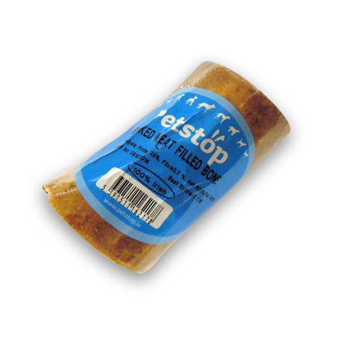 Smoked Meat Filled Bone for dogs, 100% natural pork, meaty filling, dental care treat, no artificial additives – Keans