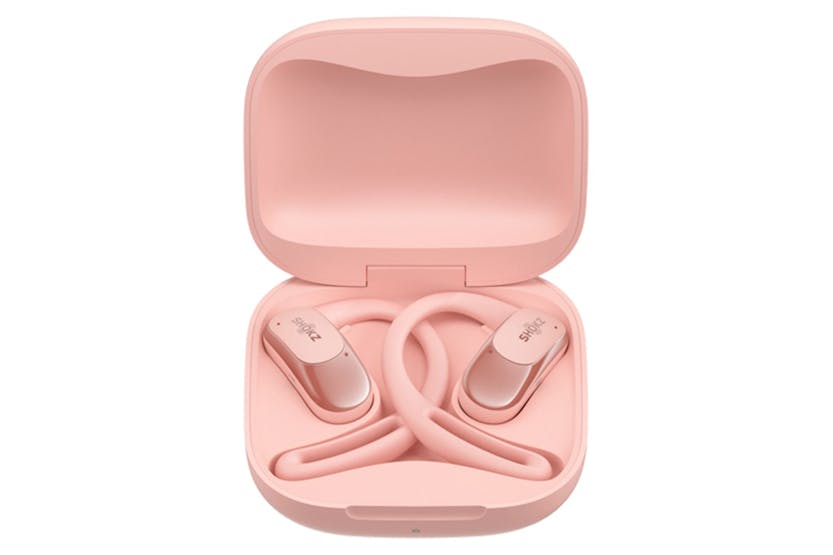 Shokz OpenFit Air Pink True Wireless Open-Ear Earbuds, Lightweight Comfort – Available at Keans Claremorris