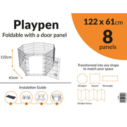 Foldable Puppy Pen for dogs, portable and easy to set up | Keans Claremorris