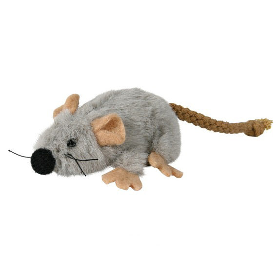 Plush Mouse 7cm cat toy with catnip, stimulates playful behavior, soft plush – Keans Claremorris