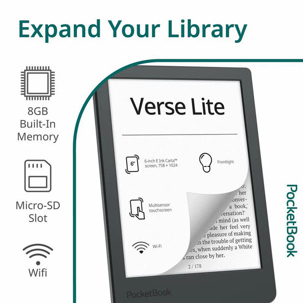 Pocketbook Verse Lite (Pb619)| 253-PB619-T-WW - Image 4