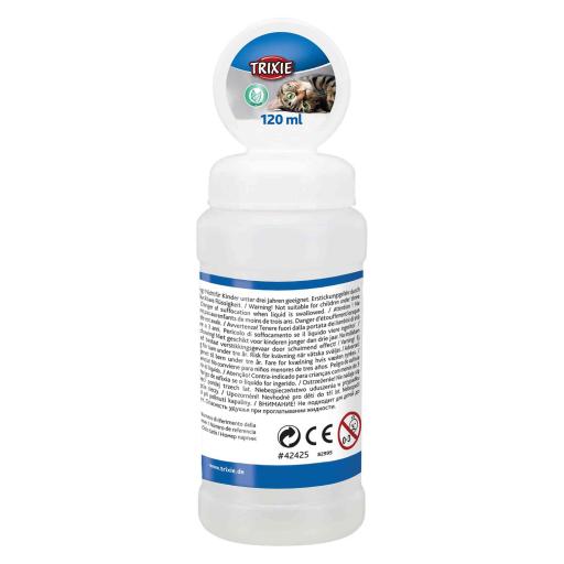 Catnip Bubbles for cats, fun and safe pet toy by Keans Claremorris, stimulates play and relaxation.