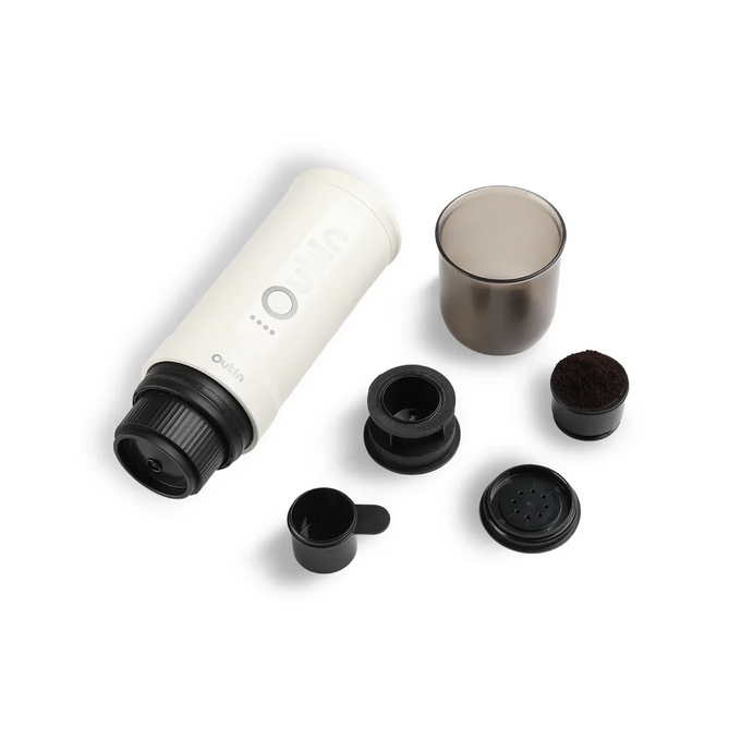 Outin Nano Portable Espresso Machine - Pearl White|OTEM-01-PW - Image 5