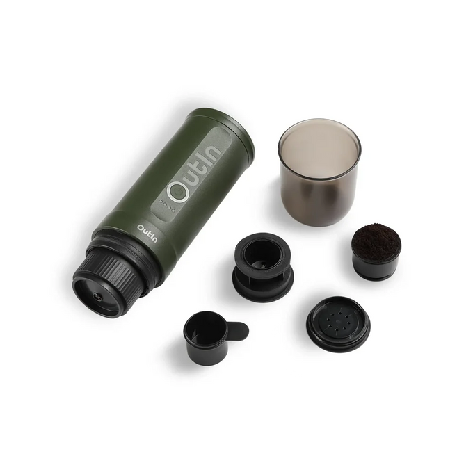 Outin Nano Portable Espresso Machine – Forest Green| OTEM-01-FG - Image 4