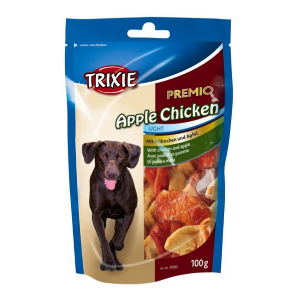 Premio Apple Chicken 100g with 61% chicken breast and apple, no added sugar, resealable bag - Keans Claremorris