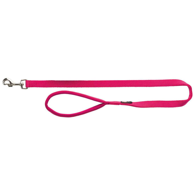 Premium Leash M-L in Fuchsia with neoprene padded handle, extra resilient tape, and additional loop – Keans Claremorris.