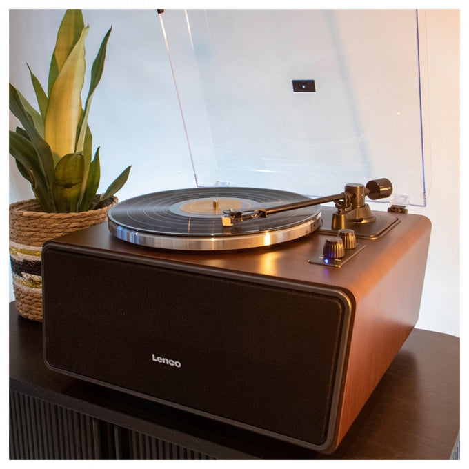 Lenco LS-470 All-in-one Turntable, Walnut - Image 8