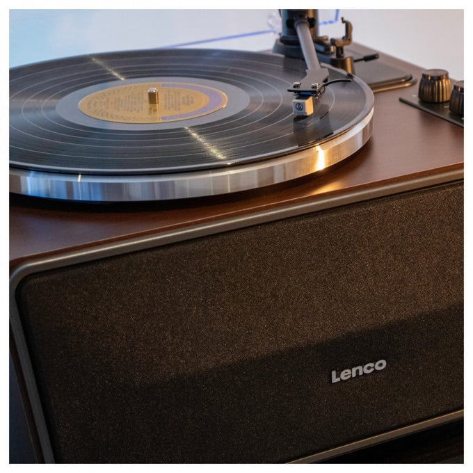 Lenco LS-470 All-in-one Turntable, Walnut - Image 9