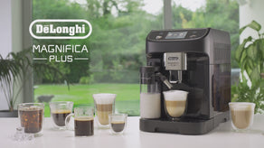 DeLonghi Magnifica Plus Automatic Bean to Cup Coffee Machine | ECAM320.60.B | Black