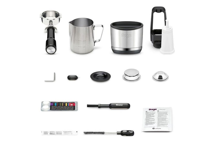 Sage Oracle Jet SES985BSS4GUK1 stainless steel coffee machine with advanced features – available at Keans Claremorris