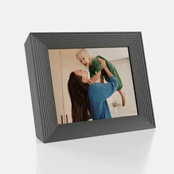 AURA Mason Wifi Digital Picture Frame in Graphite, high-res display, wireless photo sharing | Keans Claremorris