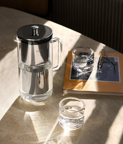 Aarke Purifier Glass Water Filter Pitcher 1.18L