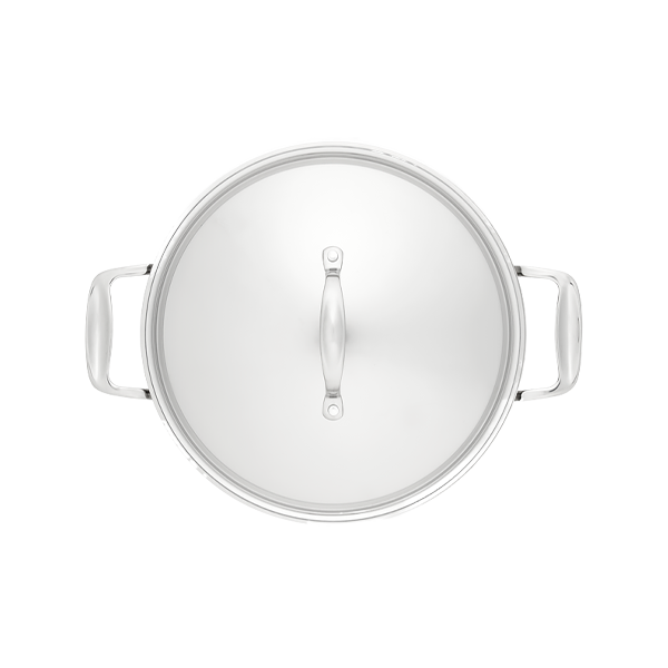 Stellar 7000 24cm casserole 3.7L non-stick pot, durable cookware – available at Keans Claremorris.