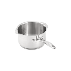 Stellar Profile 16cm 1.6L draining saucepan, durable stainless steel, perfect for kitchen use – Keans Claremorris